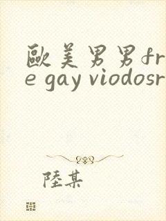 欧美男男free gay viodosroom