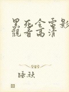 黑死令电影免费观看高清封面