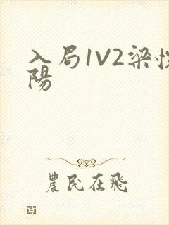 入局1V2梁怀阳封面