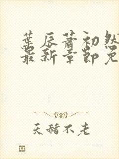 叶辰萧初然全文最新章节免费阅读