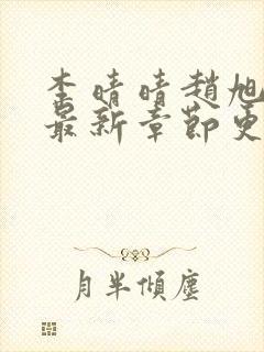 李晴晴赵旭小说最新章节更新免费阅读封面