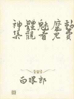神体魅魔动漫全集观看免费封面