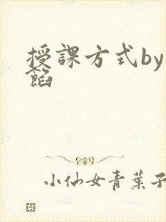 授课方式by肉馅
