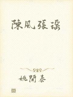 陈风张瑶封面