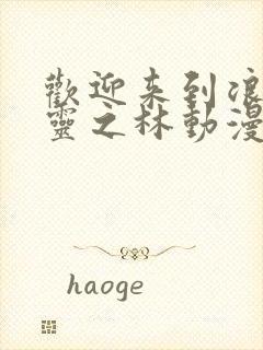 欢迎来到浪荡精灵之林动漫在线观看全集