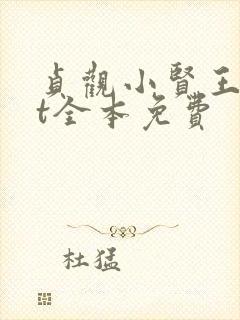 贞观小贤王txt全本免费