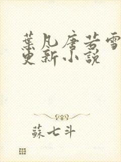 叶凡唐若雪最新更新小说封面