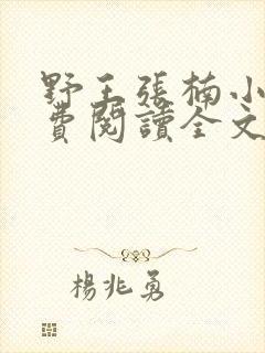 野王张楠小说免费阅读全文