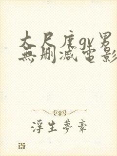 大尺度gv男同无删减电影封面