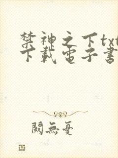 禁神之下txt下载电子书封面