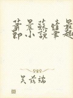 萧晨苏晴最新章节小说笔趣阁