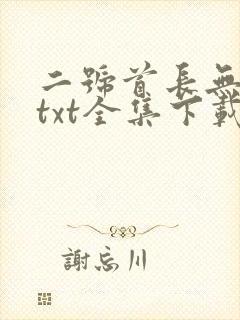 二号首长无删减txt全集下载