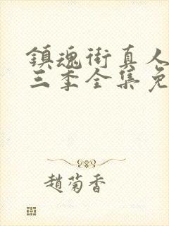 镇魂街真人版第三季全集免费观看封面