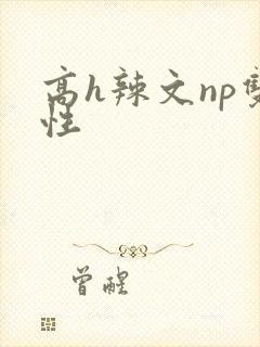 高h辣文np双性