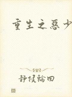 重生之恶少