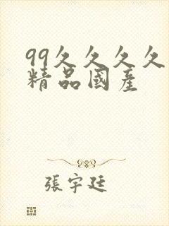 99久久久久久精品国产
