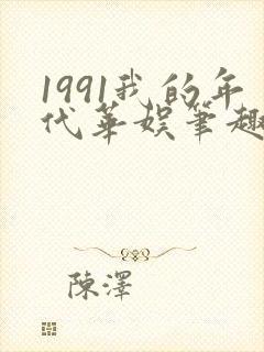 1991我的年代华娱笔趣阁封面