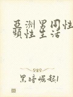 亚洲男同性恋视频性生活