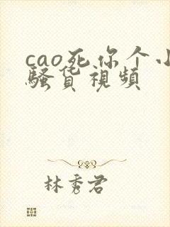 cao死你个小骚货视频