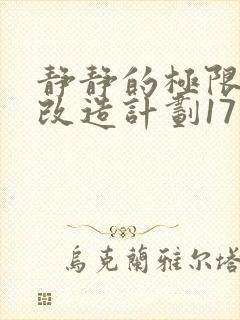 静静的极限自我改造计划17