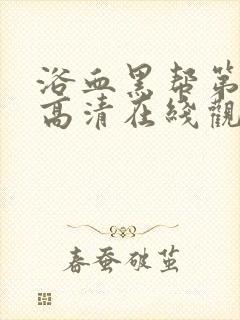 浴血黑帮第一季高清在线观看免费