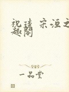 祝琰 宋洹之笔趣阁