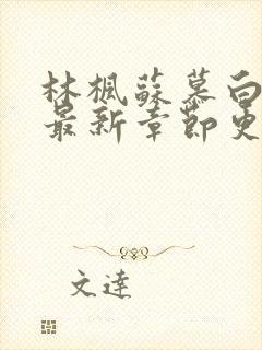 林枫苏慕白小说最新章节更新笔趣阁