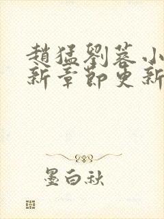 赵猛刘蓉小说最新章节更新时间封面