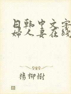 日韩中文字幕熟妇人妻在线