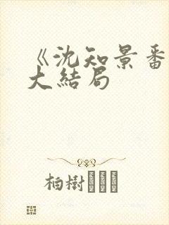 《沈知景番外》大结局