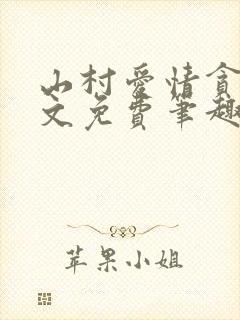 山村爱情贪欢全文免费笔趣阁无弹窗阅读封面