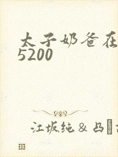 太子奶爸在花都5200