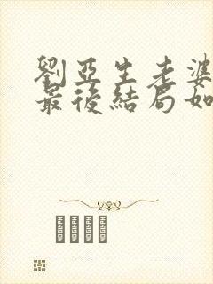 刘亚生老婆何薇最后结局如何