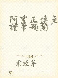 阿宾正传免费阅读笔趣阁