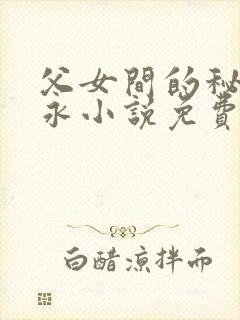 父女间的秘密赵永小说免费阅读