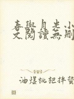 春与月光小说全文阅读无删减