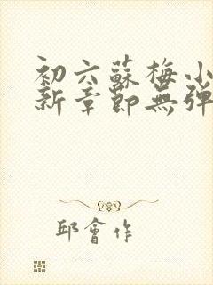 初六苏梅小说最新章节无弹窗免费阅读