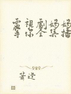 电视剧妈妈在家等你全集播放