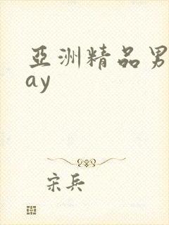 亚洲精品男同gay