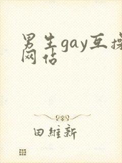 男生gay互操网站