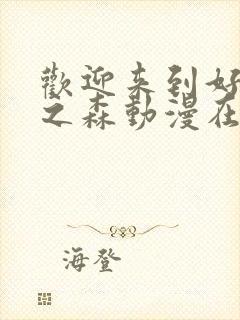 欢迎来到好精灵之森动漫在线播放