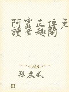 阿宾正传免费阅读笔趣阁