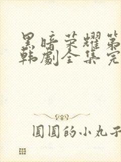 黑暗荣耀第二季韩剧全集完版封面