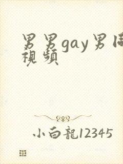 男男gay男同视频