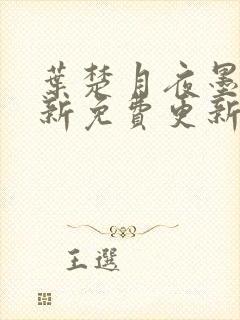 叶楚月夜墨寒最新免费更新太慢了