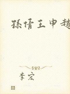 孙倩王申赵振封面