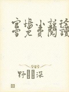 官场小说徐凡刘雪免费阅读