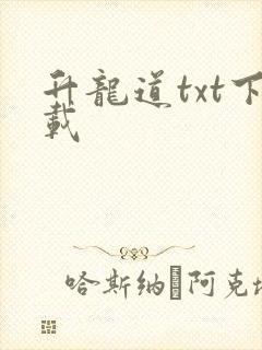 升龙道txt下载