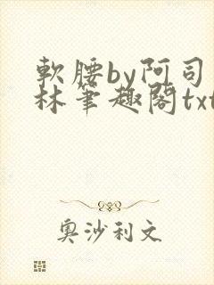 软腰by阿司匹林笔趣阁txt封面