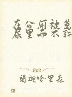 在公厕被万人c尿里面不许漏封面